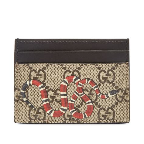 gucci snake lace cover|gucci gg snake card case.